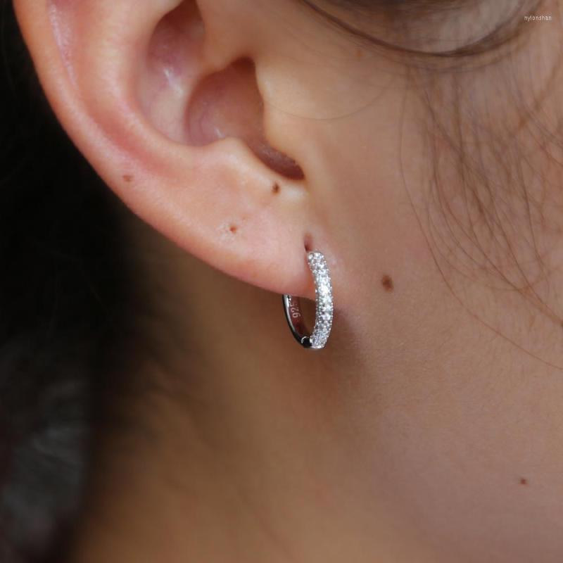 Hoop Earrings Full Cz Circle Band 12-13mm Small Hoops Micro Pave Cubic Zirconia Trendy Classic Design Earring For Lady Wholesale
Hoop Earrings Full Cz Circle Band 12-13mm Small Hoops Micro Pave Cubic Zirconia Trendy Classic Design Earring For Lady Wholesale