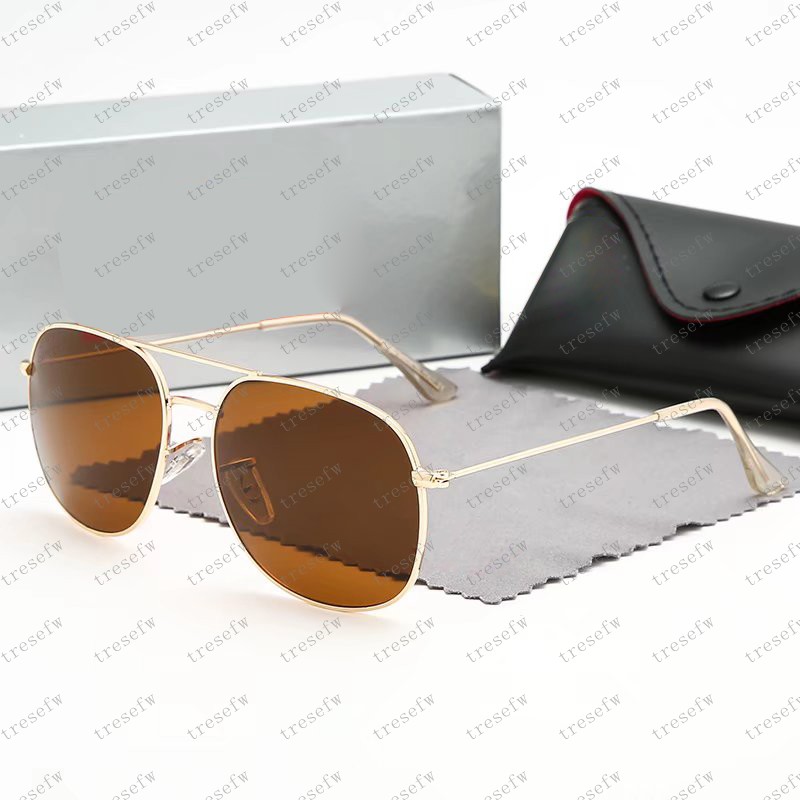 Luxurys Designer Polarized Sunglasses Men Women Pilot Sunglasses UV400 Eyewear sun Glasses Frame Polaroid Lens With box A3599
Luxurys Designer Polarized Sunglasses Men Women Pilot Sunglasses UV400 Eyewear sun Glasses Frame Polaroid Lens With box A3599