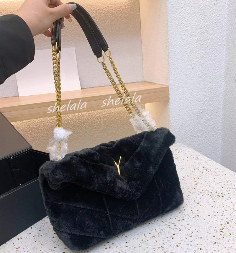 furry designer bag tote bag Winter Fur Puffer Chain Bags luxury handbag woman Soft Warm Lou shoulder pochette, Blue(yxl l0g0)
furry designer bag tote bag Winter Fur Puffer Chain Bags luxury handbag woman Soft Warm Lou shoulder pochette, Blue(yxl l0g0)