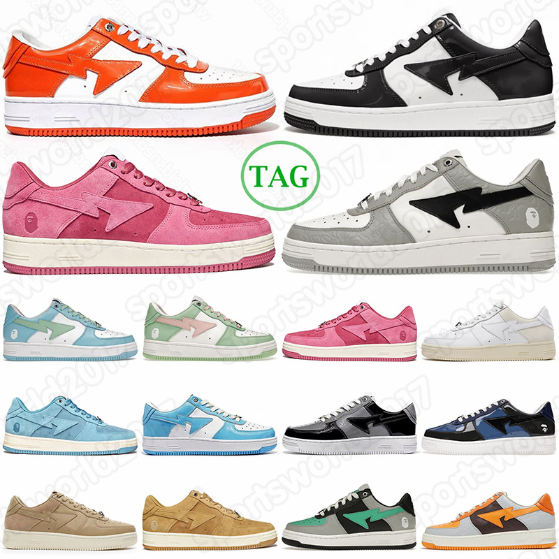 Bapesta Bapestas Baped Sta Casual Shoes Sk8 Low Men Women Black White Pastel Green Blue Suede Pink Camo Combo Mens Womens Trainers Outdoor Sports Sneakers Discount, 36-45 grey black 
Bapesta Bapestas Baped Sta Casual Shoes Sk8 Low Men Women Black White Pastel Green Blue Suede Pink Camo Combo Mens Womens Trainers Outdoor Sports Sneakers Discount, 36-45 grey black