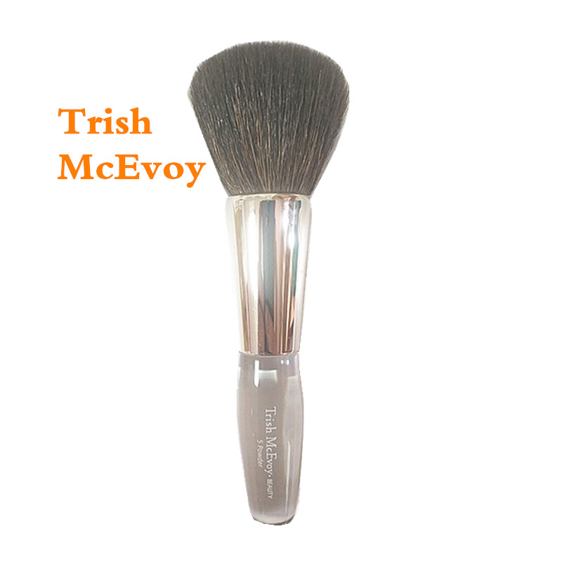 Trish McEvoy #5 Loose Powder Mineral Brush Wool Animal Hair Makeup Brush