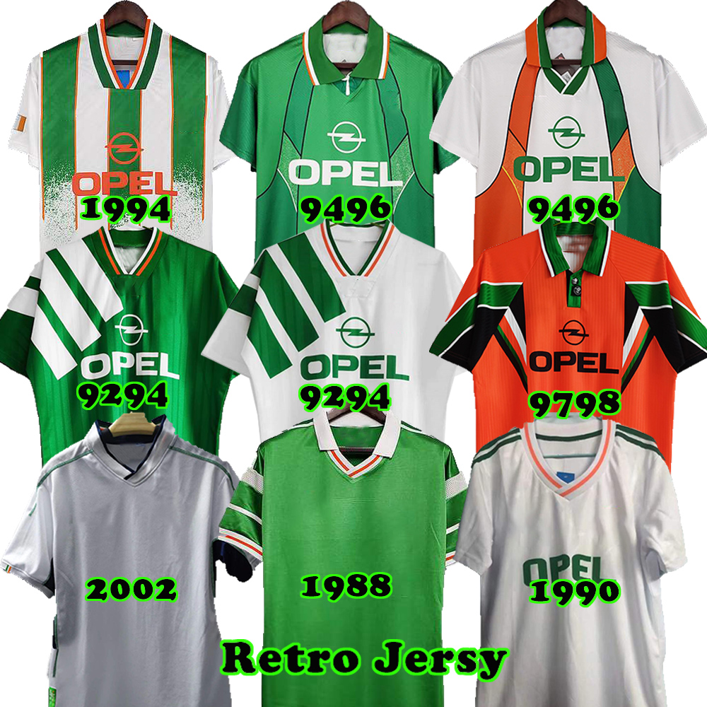 Ireland Retro Soccer Jerseys Vintage Jersey Futebol Jersey 1990 1988 9294 9496 1994 9798 2002 Home Away Football Shirt Men S-2XL, 1988-home
Ireland Retro Soccer Jerseys Vintage Jersey Futebol Jersey 1990 1988 9294 9496 1994 9798 2002 Home Away Football Shirt Men S-2XL, 1988-home