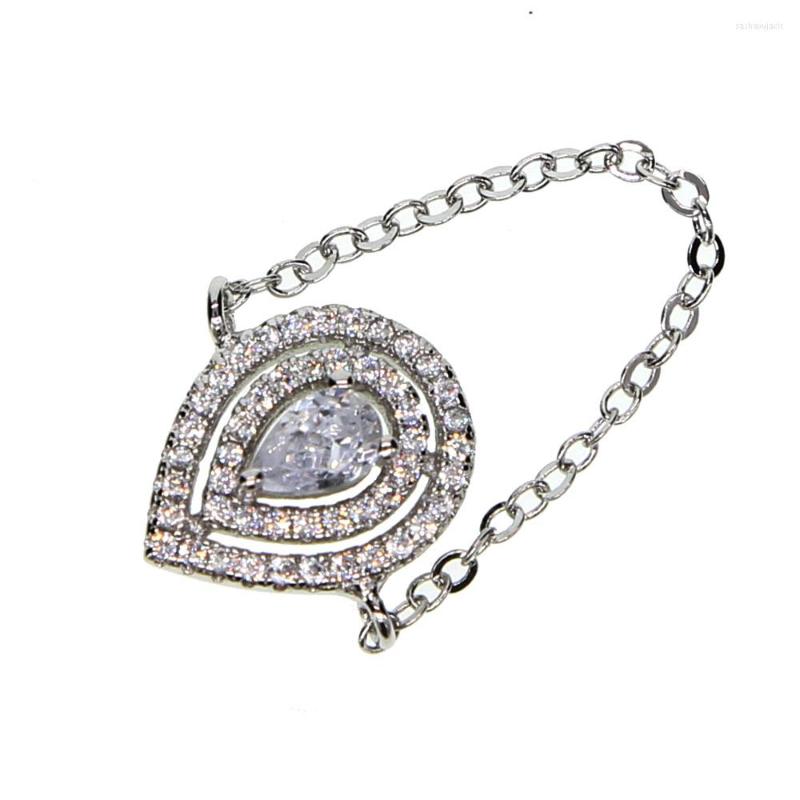 Cluster Rings 2022 Brand Real Cubic Zirconia CZ SILVER Color Water Drop Simple For Women Anti Allergies
Cluster Rings 2022 Brand Real Cubic Zirconia CZ SILVER Color Water Drop Simple For Women Anti Allergies