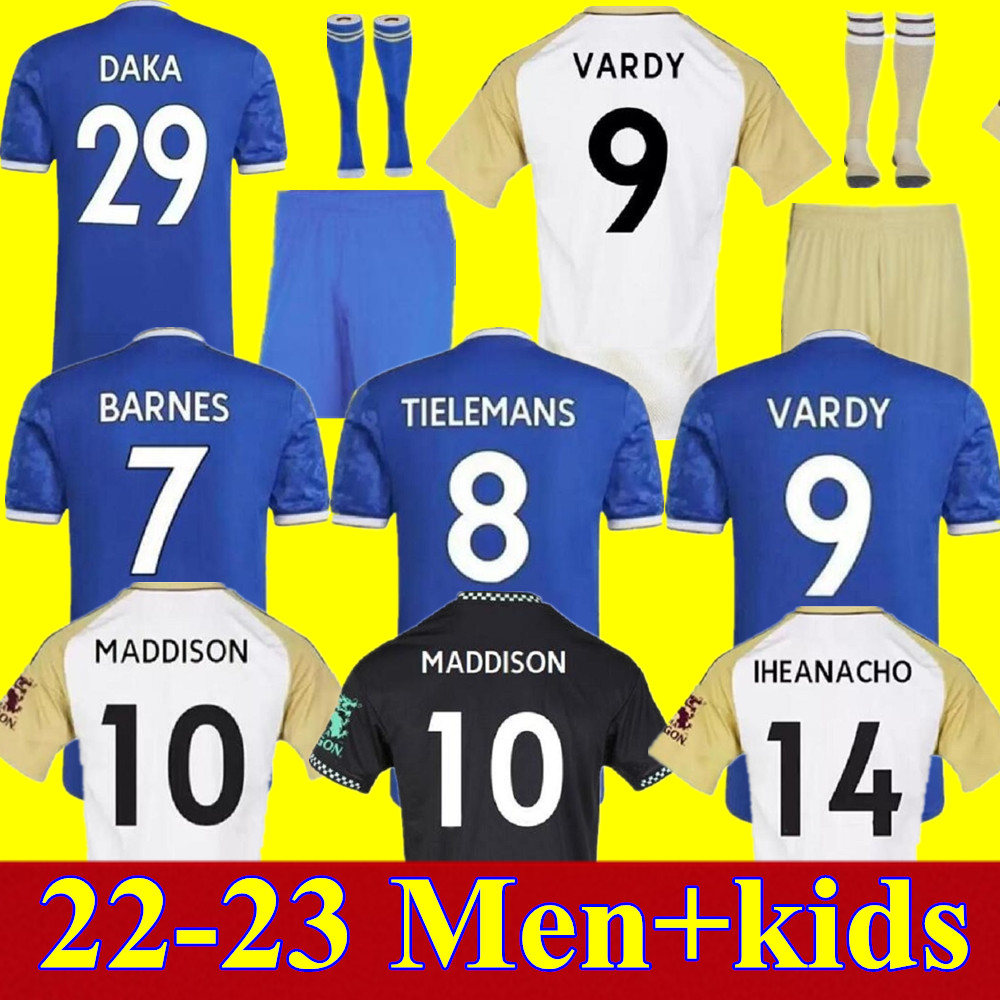 22 23 soccer jerseys Home away 3rd City VARDY Daka MADDISON LeiCEstErs TIELEMANS NDIDI AYOZE Barnes Schmeichel Lookman 2022 2023 men kids kit football shirt jersey, Adult home+patch
22 23 soccer jerseys Home away 3rd City VARDY Daka MADDISON LeiCEstErs TIELEMANS NDIDI AYOZE Barnes Schmeichel Lookman 2022 2023 men kids kit football shirt jersey, Adult home+patch