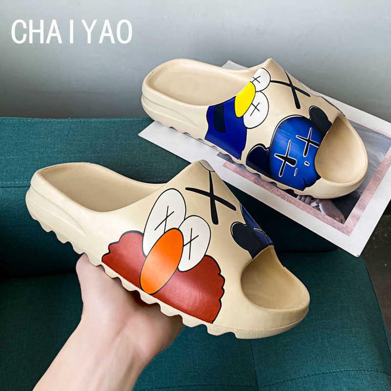 

Four Season Girls Boys Baby Slippers Mini Beach Designer Fur Slides Sandal Flat Pool Water Shoes EVA Home For Kids Toddler 210712, Kuluotou