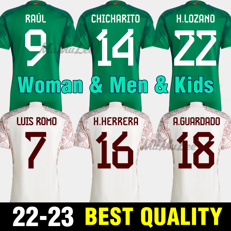 3XL 2022 Mexico soccer jersey fans player version H. LOSANO CHICHARITO G DOS SANTOS 22 23 football shirt woman men kids kits Socks sets MEXICAN uniform, 14
3XL 2022 Mexico soccer jersey fans player version H. LOSANO CHICHARITO G DOS SANTOS 22 23 football shirt woman men kids kits Socks sets MEXICAN uniform, 14