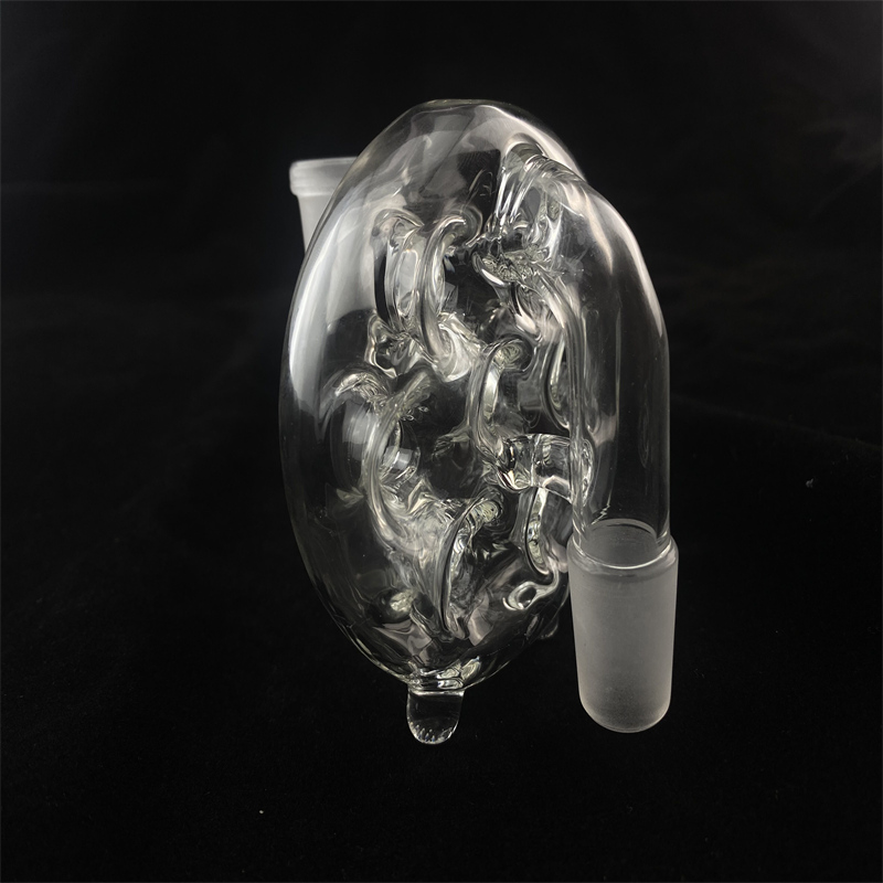 Transparent glass hookah swiss ash catcher smoking set factory direct price concessions