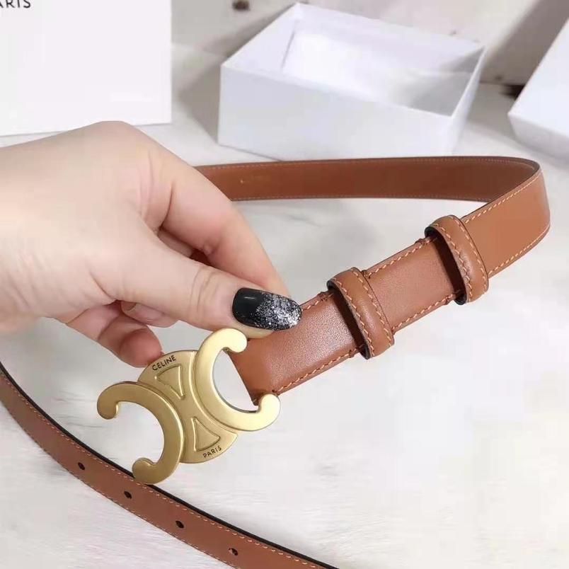 Designer Celins Belts Sailin Womens Leather Thin Decoration Versatile Korean Star with Arc De Triomphe Dress, Black
Designer Celins Belts Sailin Womens Leather Thin Decoration Versatile Korean Star with Arc De Triomphe Dress, Black