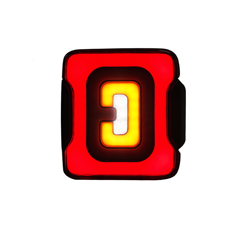 Car Tuning Tailights For Jeep Wrangler Tail Lights LED Upgrade 2008-2022 LED Dynamic Turn Signal Light Brake and Reverse