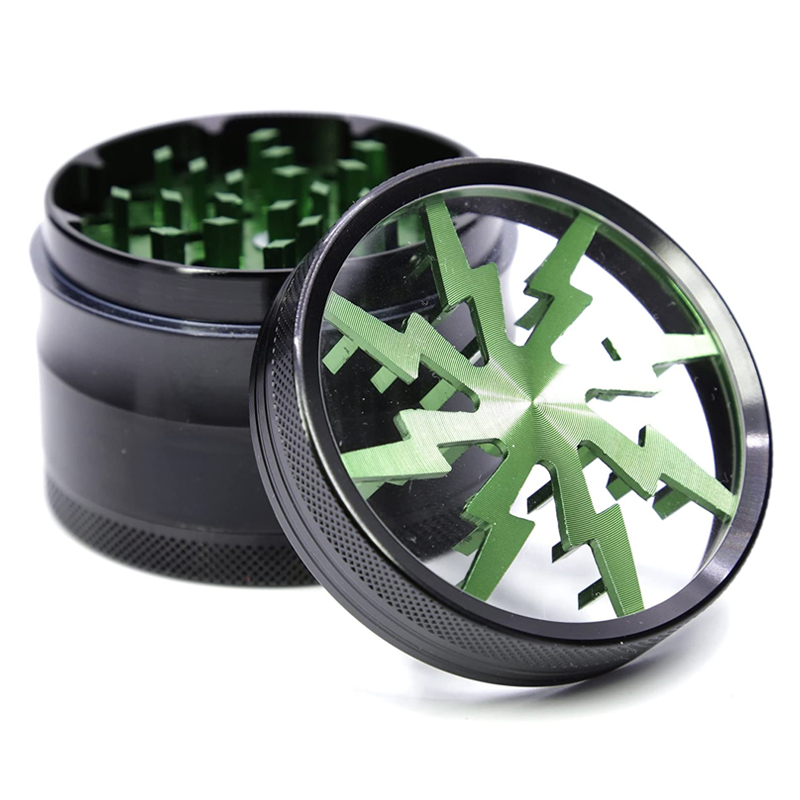 Metal Tobacco Smoking Herb Grinder 63mm Aluminium Alloy With Clear Top Window Lighting Crusher Abrader Cigarette Accessories Grinders 5 Colors
Metal Tobacco Smoking Herb Grinder 63mm Aluminium Alloy With Clear Top Window Lighting Crusher Abrader Cigarette Accessories Grinders 5 Colors