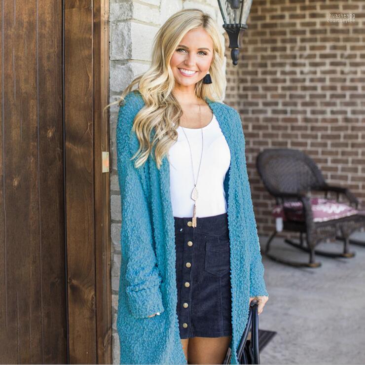 Women' Sweaters Women' 2022 Women Fashion Knitted Four Colors Long-sleeved Cardigan Sweater Female Side Pockets Pure Color Round, Blue
Women' Sweaters Women' 2022 Women Fashion Knitted Four Colors Long-sleeved Cardigan Sweater Female Side Pockets Pure Color Round, Blue