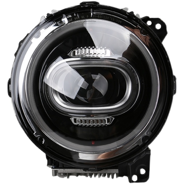 High Beam Headlight for Jeep Wrangler LED Headlight 20 18-2021 DRL Angel Eye Turn Signal Head Lamp Driving Lights