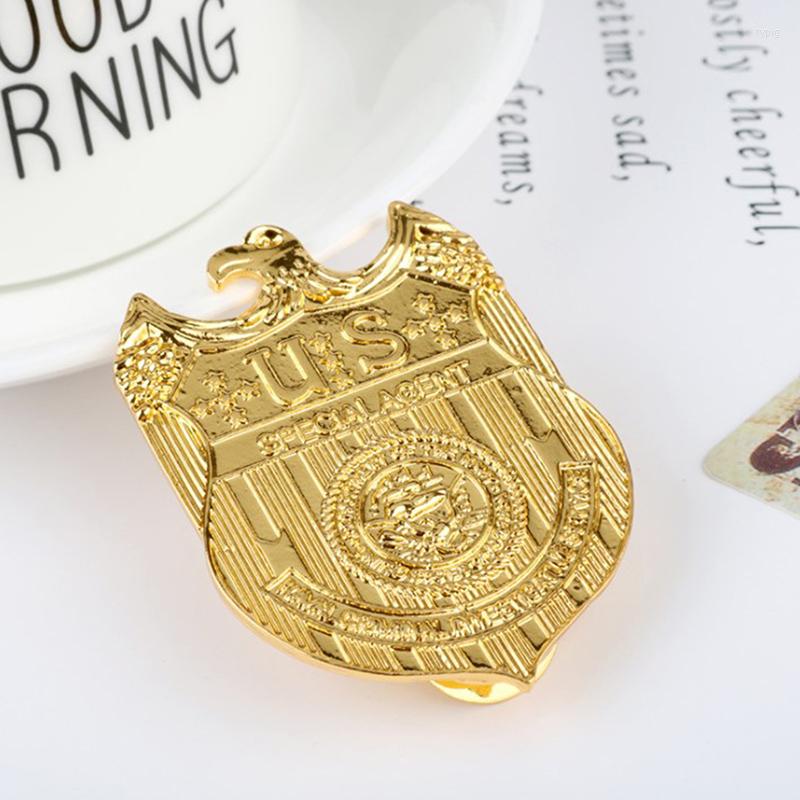 Party Favor Movie Full Metal Golden Waist Badge Pin Halloween Cosplay Special Agents Naval Criminal Investigative Service
Party Favor Movie Full Metal Golden Waist Badge Pin Halloween Cosplay Special Agents Naval Criminal Investigative Service