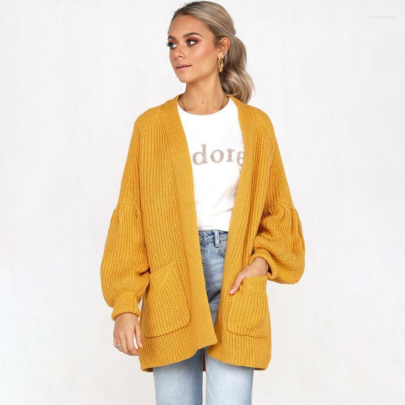 Women' Sweaters Women' Long Sleeve Puff Solid Colour Knitted Cardigans Ladies Pockets Jacket Coat Outwear Tops Sweater, Black
Women' Sweaters Women' Long Sleeve Puff Solid Colour Knitted Cardigans Ladies Pockets Jacket Coat Outwear Tops Sweater, Black