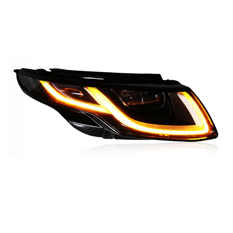 High Beam Front Lamp for Range Rover Evoque 20 13-20 17 LED Dual Beam Lens Daytime Running Lights Signal Headlights
