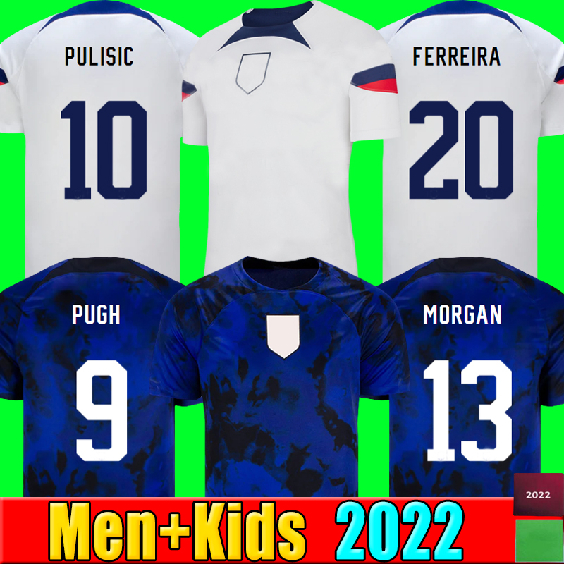 PULISIC MCKENNIE Soccer Jersey AARONSON 2022 Sargent MORGAN LLOYD America United States Football Shirt Camisetas men KIDS DEST MUSAH UsAs Robinson ARRIOLA PEPI Kit, P05 2022 home kids
PULISIC MCKENNIE Soccer Jersey AARONSON 2022 Sargent MORGAN LLOYD America United States Football Shirt Camisetas men KIDS DEST MUSAH UsAs Robinson ARRIOLA PEPI Kit, P05 2022 home kids