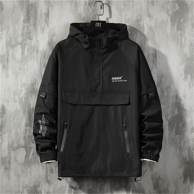 Men's Jackets Men Streetwear Jackets And Coats Hip Hop Harajuku Men's Windbreaker Overcoat Mens Clothing 220919