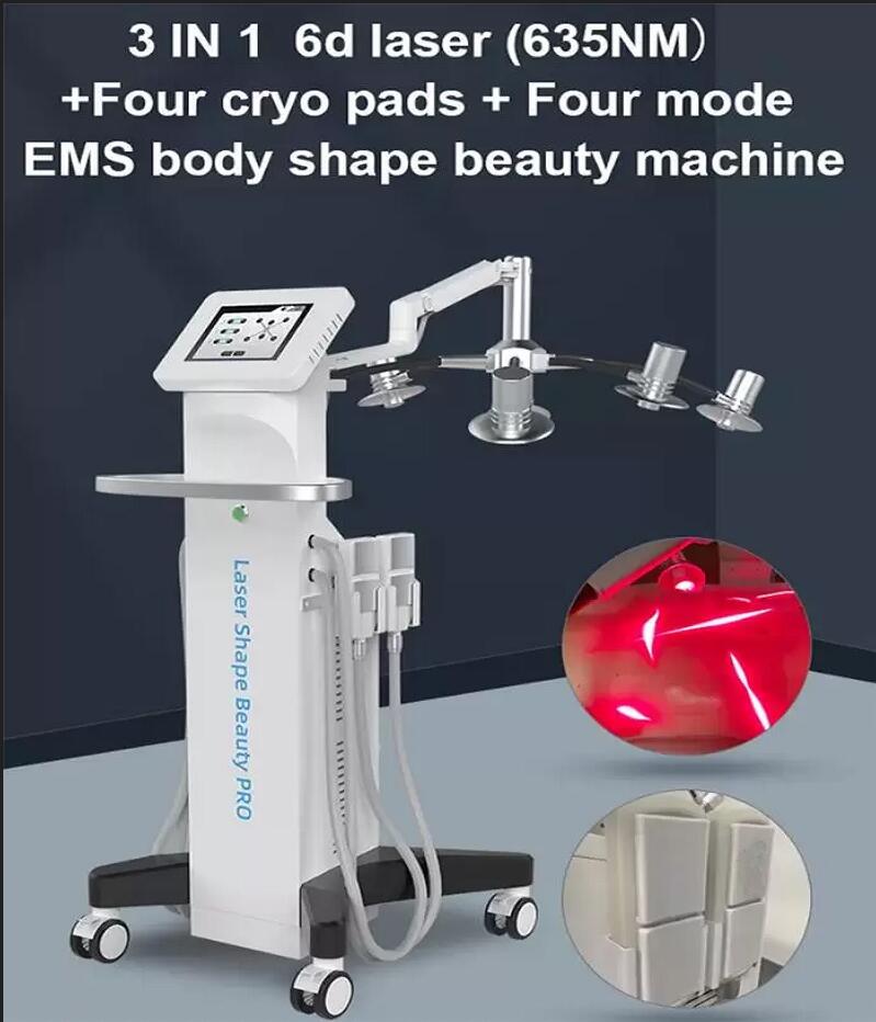 6D slimming Cryolipolysis EMS freezen Fat Burn Body Shaping Machine fat reduction system weight loss beauty equipment