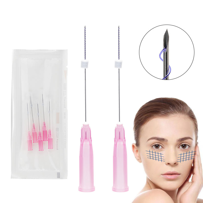 Beauty items hilos tensores faciales colageno 18g 19g 21g 23g screw mono 10 Pcs/bag for eye face lifting double chin removal
Beauty items hilos tensores faciales colageno 18g 19g 21g 23g screw mono 10 Pcs/bag for eye face lifting double chin removal