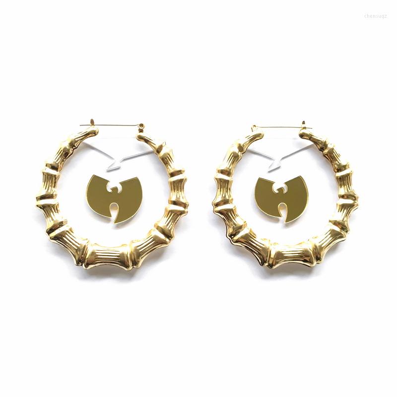 Hoop Earrings Trendy Gold Bamboo Hoops With Transparent Base And Mirror Bat Shape Acrylic For Women Fashion Jewelry Gift
Hoop Earrings Trendy Gold Bamboo Hoops With Transparent Base And Mirror Bat Shape Acrylic For Women Fashion Jewelry Gift