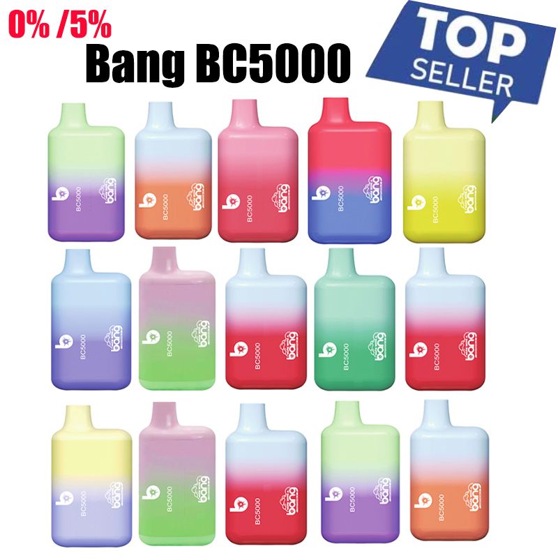Bang BC5000 Rechargeable disposable Cigarette 5000 puffs 0% 5% vape pen Device E Cigarettes Kit 650mah 13ml per-filled cartridges pod 14 Colors Vaporizers puff
Bang BC5000 Rechargeable disposable Cigarette 5000 puffs 0% 5% vape pen Device E Cigarettes Kit 650mah 13ml per-filled cartridges pod 14 Colors Vaporizers puff