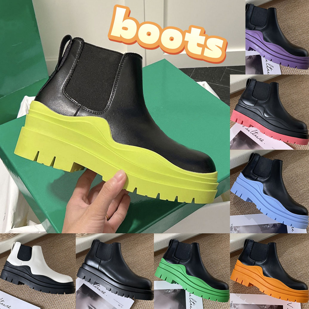 Luxury Boots Tire Ankle Chelsea Platform Boots Booties height increase 5.5CM designer shoes Triple Black Blue Grass Purple Fashion men women sneakers, Shoe box
Luxury Boots Tire Ankle Chelsea Platform Boots Booties height increase 5.5CM designer shoes Triple Black Blue Grass Purple Fashion men women sneakers, Shoe box