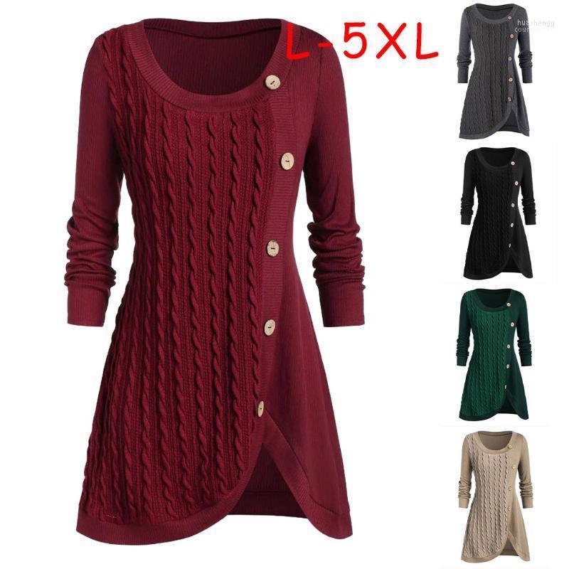 Women's Sweaters Women's 2022 Winter Elegant Solid Buttons Tunic Women Warm Long Sleeve Knitted Pullover Blouse Female Jumper Red, White
Women's Sweaters Women's 2022 Winter Elegant Solid Buttons Tunic Women Warm Long Sleeve Knitted Pullover Blouse Female Jumper Red, White