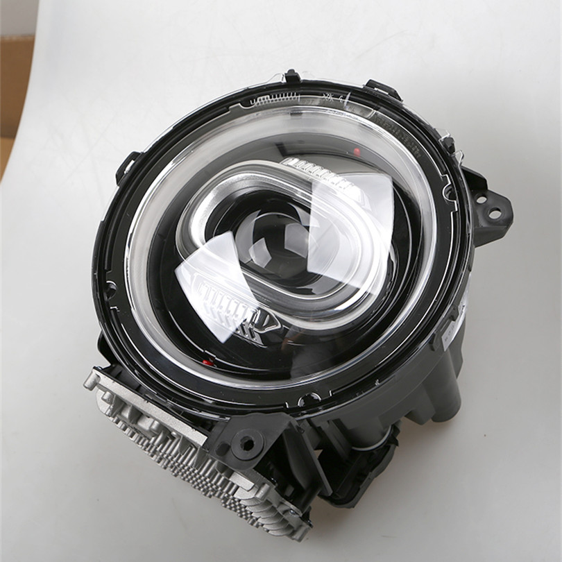 High Beam Headlight for Jeep Wrangler LED Headlight 20 18-2021 DRL Angel Eye Turn Signal Head Lamp Driving Lights