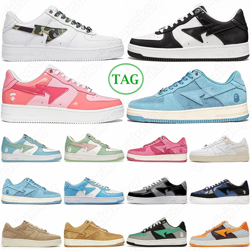 Bapesta Bapestas Baped Sta Casual Shoes Sk8 Low Men Women Black White Pastel Green Blue Suede Pink Mens Womens Trainers Outdoor Sports Sneakers hotsale, 36-45 grey black
Bapesta Bapestas Baped Sta Casual Shoes Sk8 Low Men Women Black White Pastel Green Blue Suede Pink Mens Womens Trainers Outdoor Sports Sneakers hotsale, 36-45 grey black