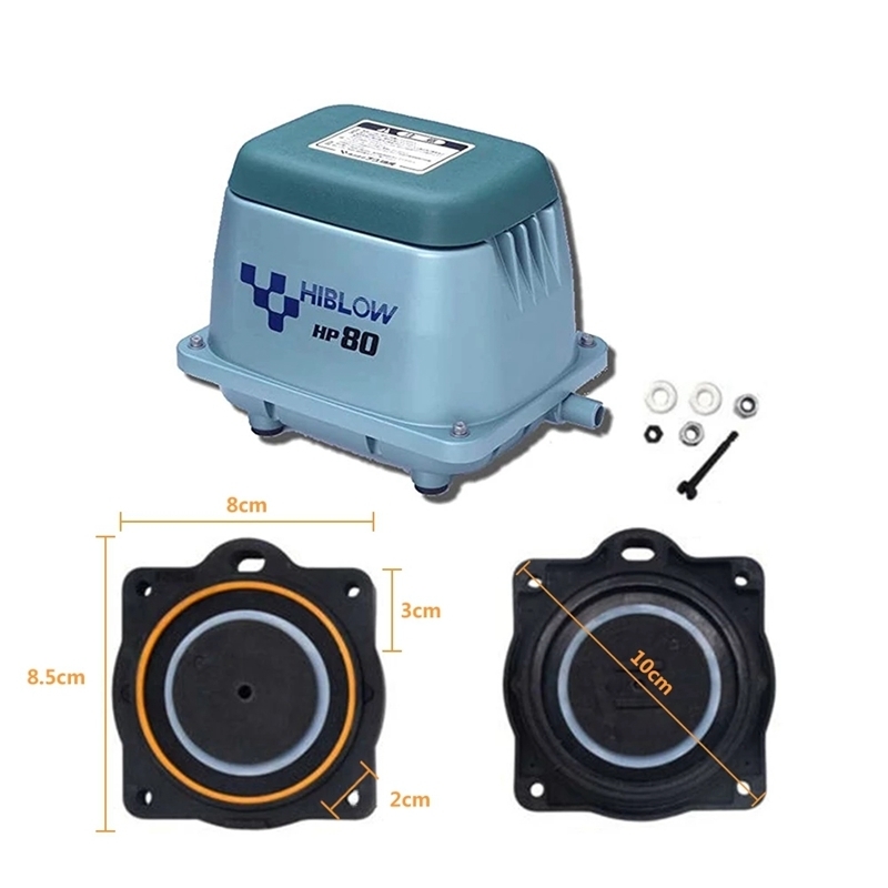 Other Kitchen Tools for Hiblow Hp-80/Hp-60 Air Pump Diaphragm Rebuild Repair Kit Air Valves Mounting Washers 80PC000042P Diaphragm Filters 220920