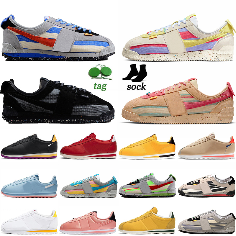Classic Union x Cortez 2022 Designer Casual Shoes for Men Women Trainers Lemon Frost Light Smoke Grey Off Noir Sesame Sneakers Sports Jogging Walking Big Size 36-45, C13 36-45
Classic Union x Cortez 2022 Designer Casual Shoes for Men Women Trainers Lemon Frost Light Smoke Grey Off Noir Sesame Sneakers Sports Jogging Walking Big Size 36-45, C13 36-45