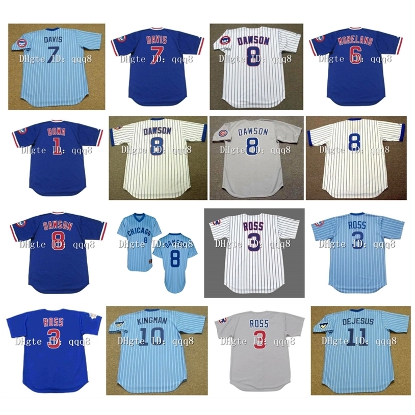 GlaRetro 7 JODY DAVIS Jersey 10 DAVE KINGMAN 1 LARRY BOWA 6 KEITH MORELAND 8 ANDRE DAWSON 3 DAVID ROSS 11 IVAN DEJESUS 12 Kyle Schwarber, As pic
GlaRetro 7 JODY DAVIS Jersey 10 DAVE KINGMAN 1 LARRY BOWA 6 KEITH MORELAND 8 ANDRE DAWSON 3 DAVID ROSS 11 IVAN DEJESUS 12 Kyle Schwarber, As pic