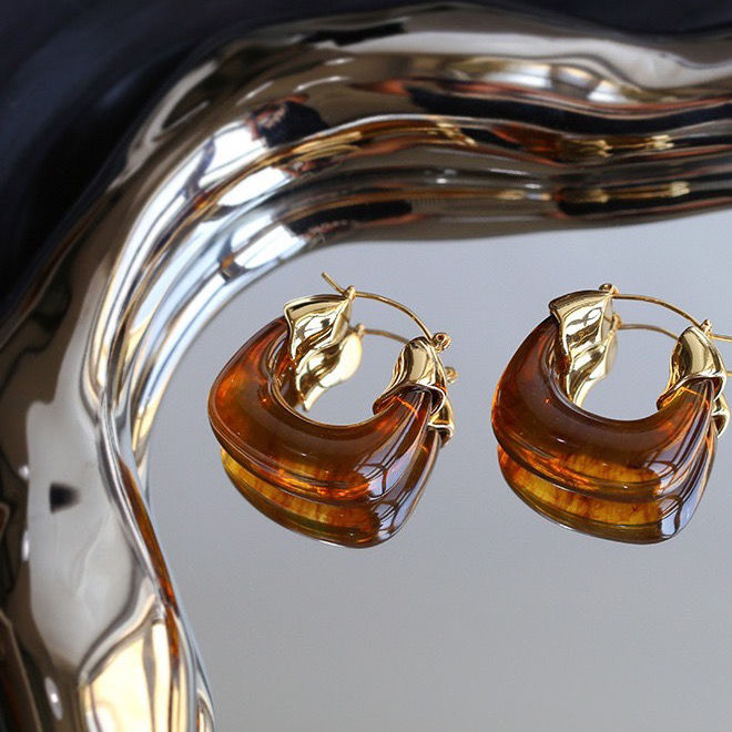 Hoop & Huggie Euramerican Acrylic Earrings 2021 New Internet Red Retro Round Face Temperament Minority Design Premium Earrings Female
Hoop & Huggie Euramerican Acrylic Earrings 2021 New Internet Red Retro Round Face Temperament Minority Design Premium Earrings Female