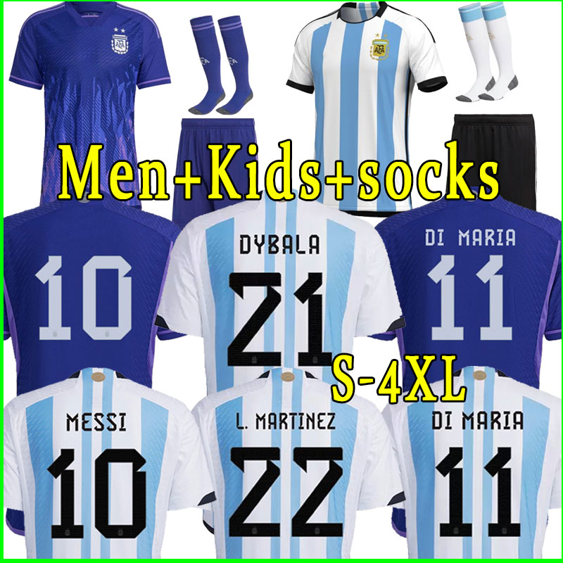 World cup Argentina Player Version Soccer Jerseys 2022 2023 DI MARIA DYBALA Football Shirt AGUERO MARADONA MONTIEL MARTINEZ maillot men kids full set camesita women, Away women
World cup Argentina Player Version Soccer Jerseys 2022 2023 DI MARIA DYBALA Football Shirt AGUERO MARADONA MONTIEL MARTINEZ maillot men kids full set camesita women, Away women
