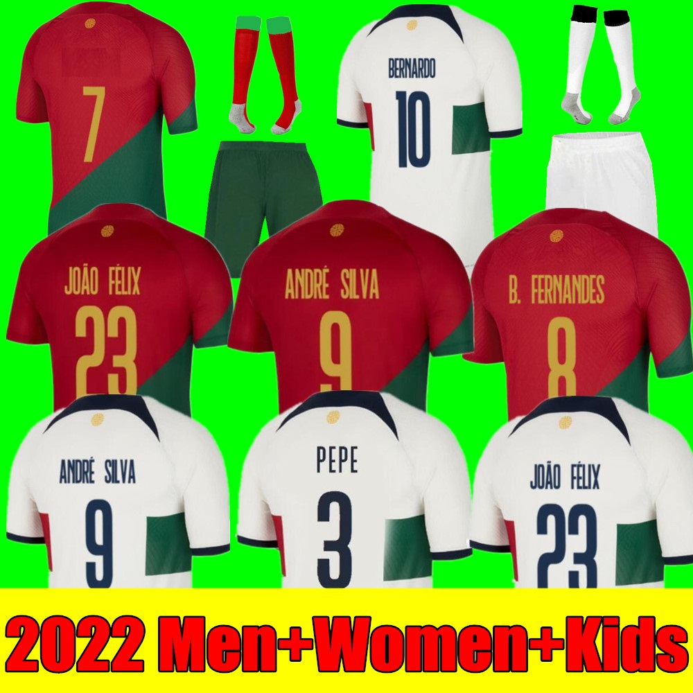 2022 Portugal Soccer Jerseys 23 JOAO FELIX RUBEN DIAS football shirt BERNARDO B. FERNANDES RONALDOS ANDRE SILVA camisa de futebol JOAO CANCELO men Women kids kits, Women away
2022 Portugal Soccer Jerseys 23 JOAO FELIX RUBEN DIAS football shirt BERNARDO B. FERNANDES RONALDOS ANDRE SILVA camisa de futebol JOAO CANCELO men Women kids kits, Women away