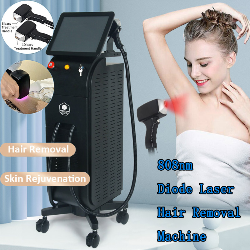 High Safety Laser Hair Removal Rejuvenation Skin Equipment 808nm Diode Laser Permanent Epilator Beauty Machine
High Safety Laser Hair Removal Rejuvenation Skin Equipment 808nm Diode Laser Permanent Epilator Beauty Machine