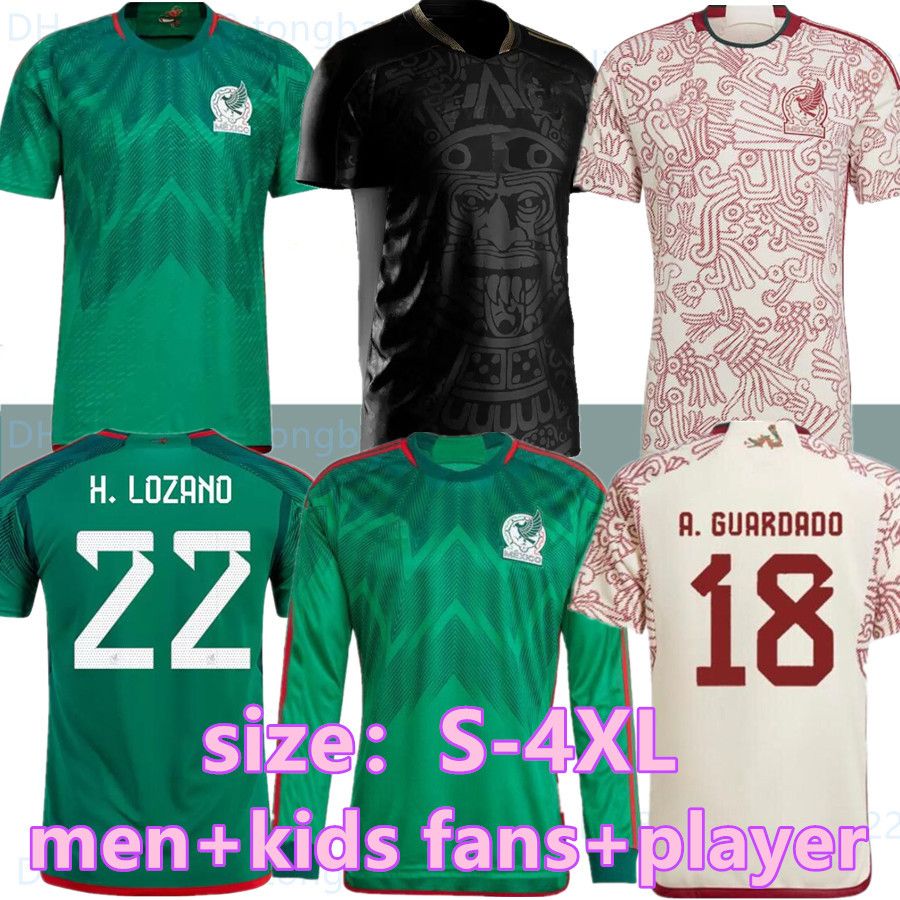 World 2022 Cup Mexico soccer jersey fans player version H.LOSANO CHICHARITO G DOS SANTOS RAUL 22 23 football shirt tops men and kids women sets uniform long sleeves S-4XL, 2022 away player
World 2022 Cup Mexico soccer jersey fans player version H.LOSANO CHICHARITO G DOS SANTOS RAUL 22 23 football shirt tops men and kids women sets uniform long sleeves S-4XL, 2022 away player