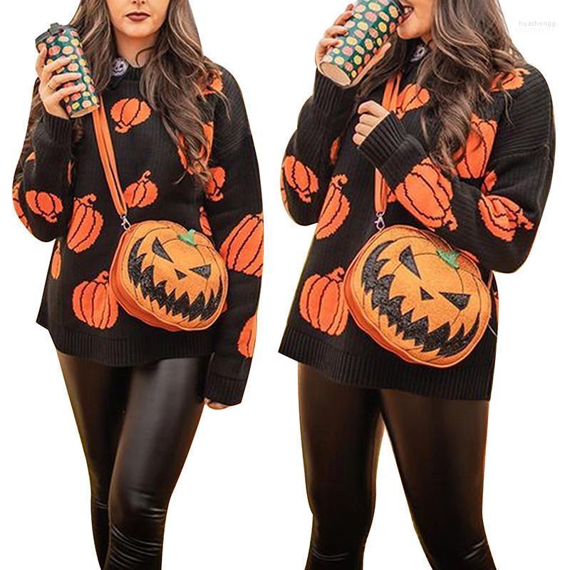 Women' Sweaters Women' Women ' Halloween Sweater Pullovers Pumpkin Pattern Casual Long Sleeve Vintage Round Neck Knitwear For, Picture shown
Women' Sweaters Women' Women ' Halloween Sweater Pullovers Pumpkin Pattern Casual Long Sleeve Vintage Round Neck Knitwear For, Picture shown