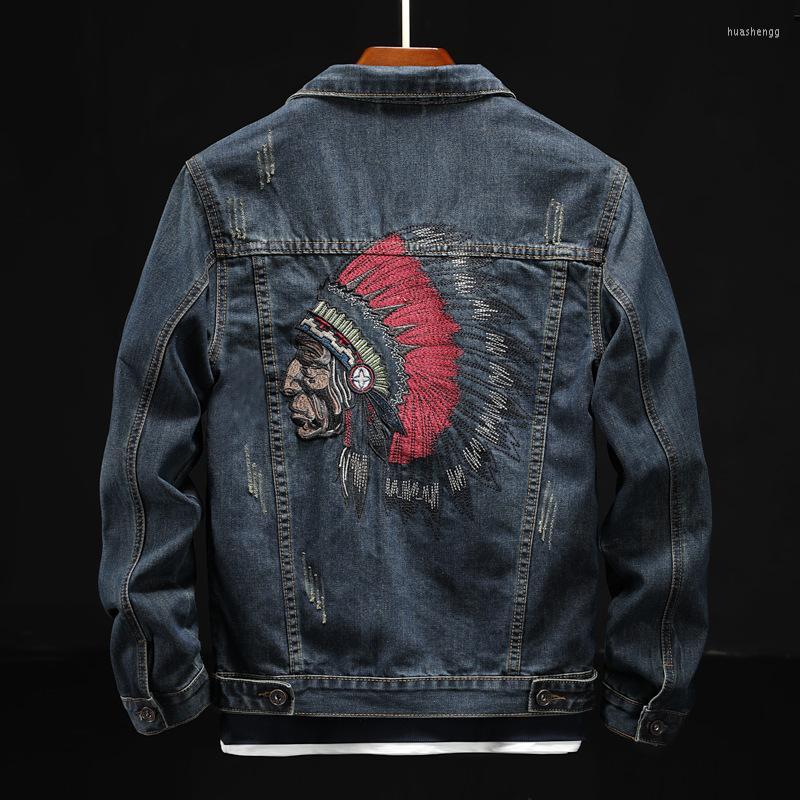 Men's Jackets Men's Fashion Streetwear Men Jacket Retro Blue Chief Embroidery Denim Size -6XL Hip Hop Punk CoatsMen's
Men's Jackets Men's Fashion Streetwear Men Jacket Retro Blue Chief Embroidery Denim Size -6XL Hip Hop Punk CoatsMen's