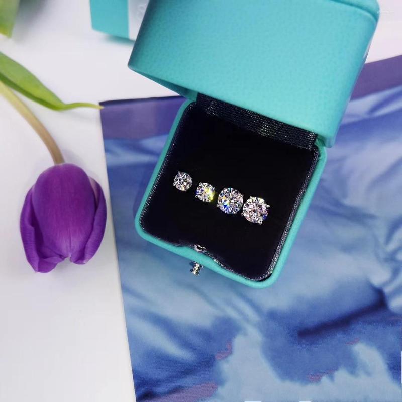 Stud Earrings Trendy 5mm/9mm Lab Diamond Earring Real 925 Sterling Silver Party Wedding For Women Men Engagement Jewelry
Stud Earrings Trendy 5mm/9mm Lab Diamond Earring Real 925 Sterling Silver Party Wedding For Women Men Engagement Jewelry