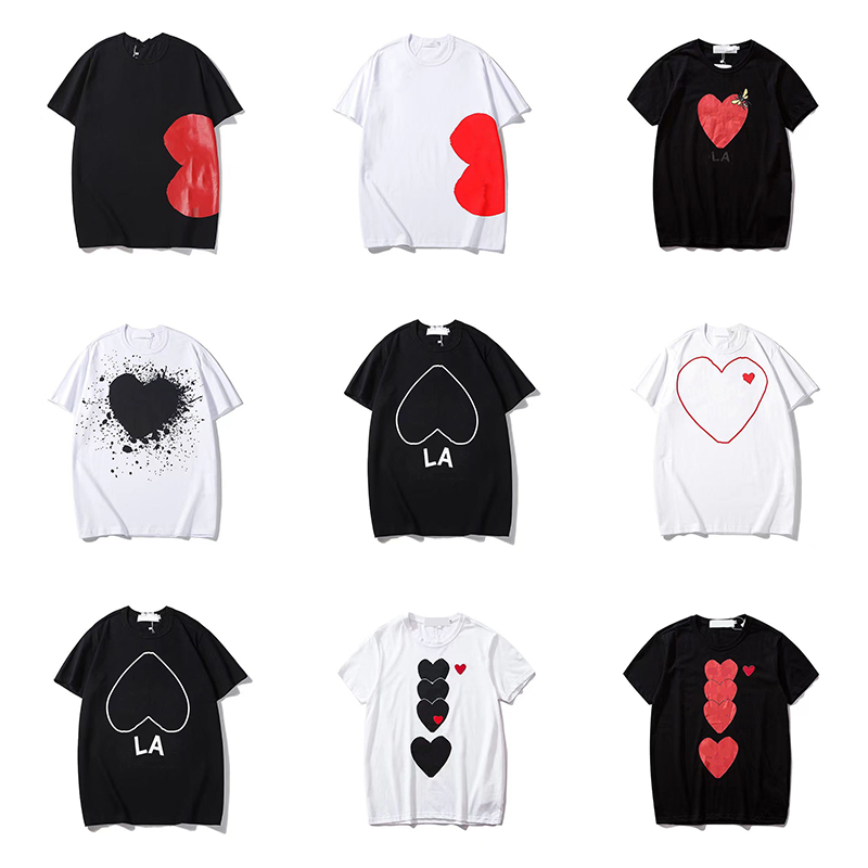 Play Fashion Designer Men' T-Shirts Designer Red Heart Casual Women' Des Badge Garcons Quality Couple Cotton Print Short Sleeves, Supplement (not shipped separately)
Play Fashion Designer Men' T-Shirts Designer Red Heart Casual Women' Des Badge Garcons Quality Couple Cotton Print Short Sleeves, Supplement (not shipped separately)