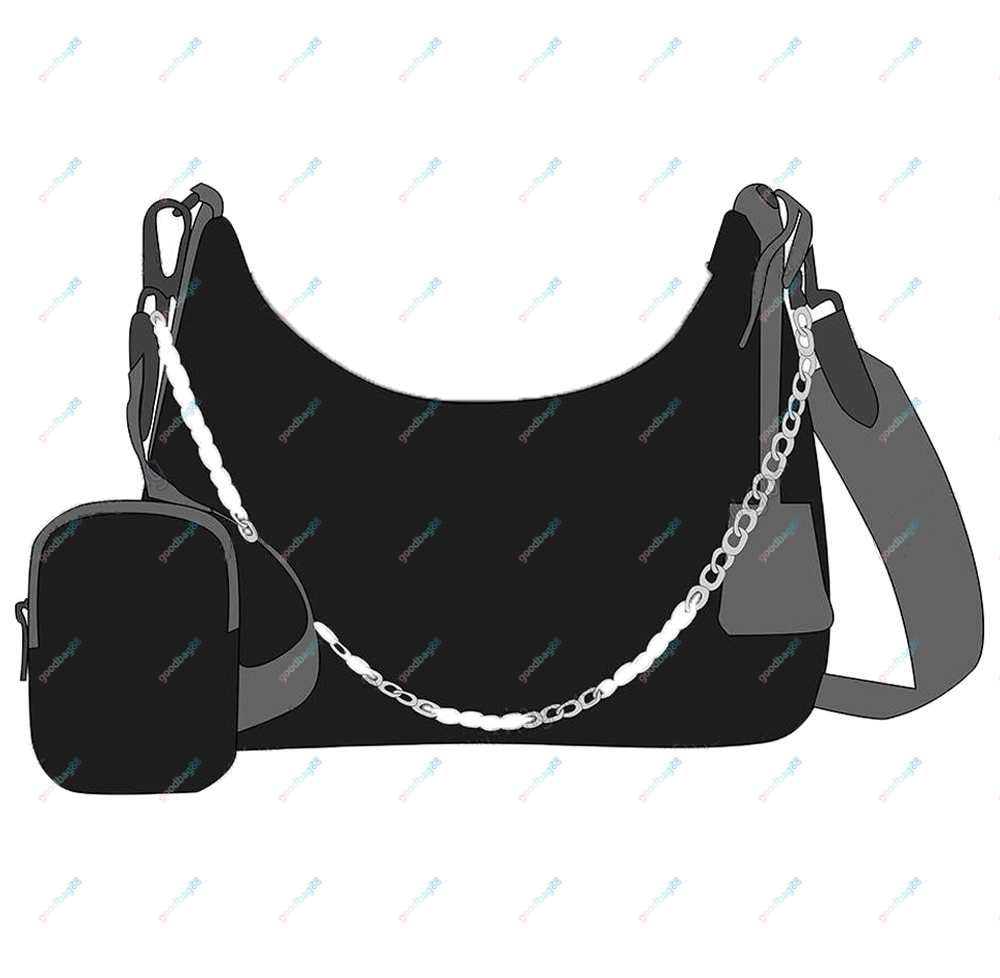 5A Vintage 3 Piece Nylon Bag Women Fashion Classic Handbag Eternal HOBO Bags Designer Purses Lady Handbag Crossbody Shoulder Tote Wallet Sacoche 22x18x6cm, 2.nylon baby blue
5A Vintage 3 Piece Nylon Bag Women Fashion Classic Handbag Eternal HOBO Bags Designer Purses Lady Handbag Crossbody Shoulder Tote Wallet Sacoche 22x18x6cm, 2.nylon baby blue