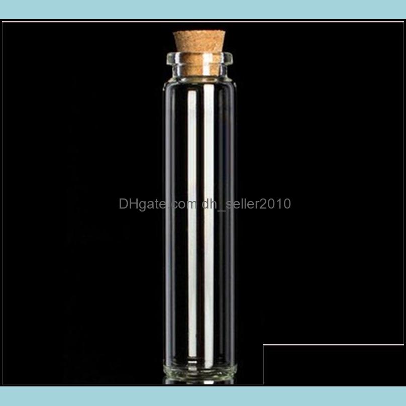 Other 4-55Ml Mini Diy Cute Small Cork Stopper Glass Vial Jars Containers Bottle Drift Pendant Empty C3 Drop Delivery 2021 Jewelry Fin Dhjxn