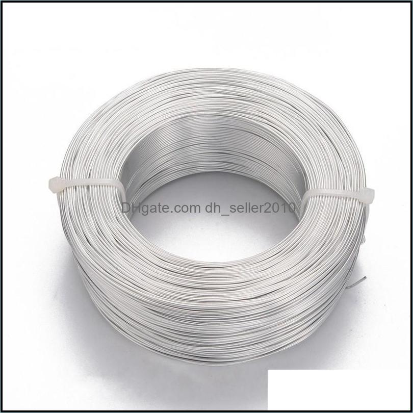 Other 1Mm/1.5Mm/2Mm/2.5Mm Aluminum Wire Jewelry Findings For Making Diy Craft Sier Gold Plated Beading 104 D3 Drop Delivery 2021 Compo Dheij