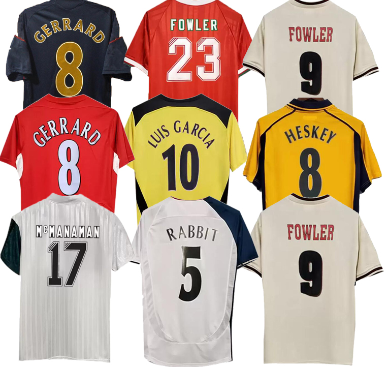 Retro Soccer Jerseys 85 86 FOWLER GERRARD TORRES KUYT Home Away 3rd Football Shirt retro Suarez McManaman Uniforms 93 95 04 05, Blue
Retro Soccer Jerseys 85 86 FOWLER GERRARD TORRES KUYT Home Away 3rd Football Shirt retro Suarez McManaman Uniforms 93 95 04 05, Blue