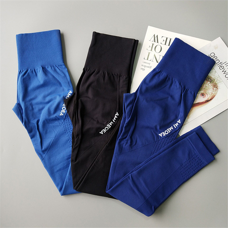 Womens Leggings Sexy Women trousers Butt Push Up Fitness Slim High Waist Leggins Mujer Seamless 220919