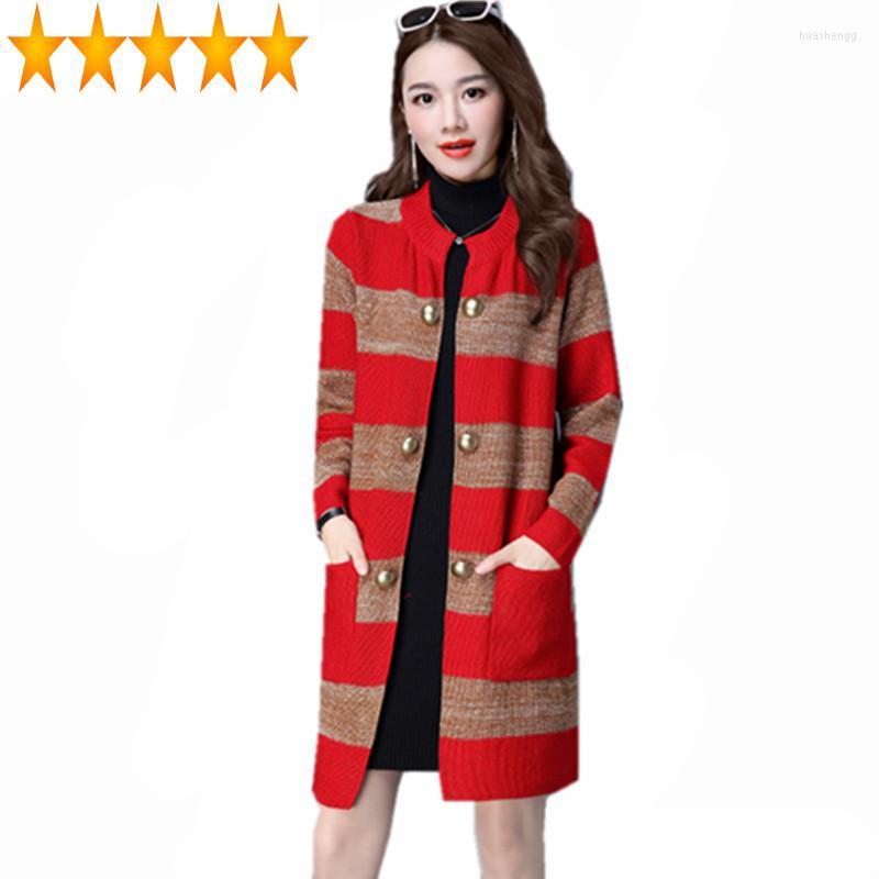 Women' Knits Female 2022 Spring Autumn Cardigan Loose Women Knitted Sweater Fashion Striped Plus Size Casual Womens Sweaters WXF580, Black
Women' Knits Female 2022 Spring Autumn Cardigan Loose Women Knitted Sweater Fashion Striped Plus Size Casual Womens Sweaters WXF580, Black