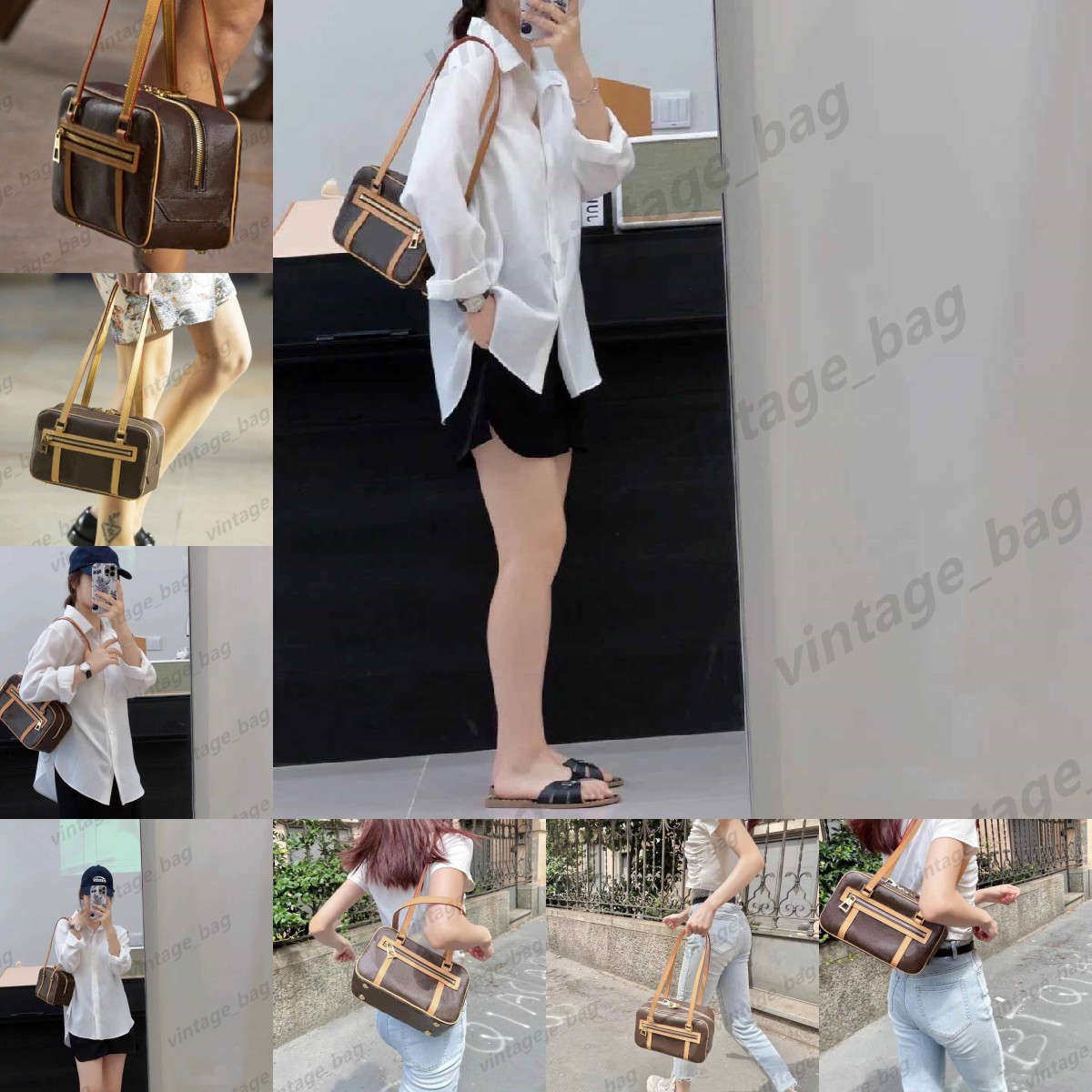 M46321 Vintage CITE Bag Rectangle Trunk flap Tote Cross body Shoulder Handbag Monograms Women Camera Purse Box Briefcase Medieval Rectangular Clutch M51183
M46321 Vintage CITE Bag Rectangle Trunk flap Tote Cross body Shoulder Handbag Monograms Women Camera Purse Box Briefcase Medieval Rectangular Clutch M51183