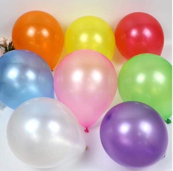 200 Pcs White Latex Assorted Balloons Wedding Favor Christmas Party Decorations or Other Colors