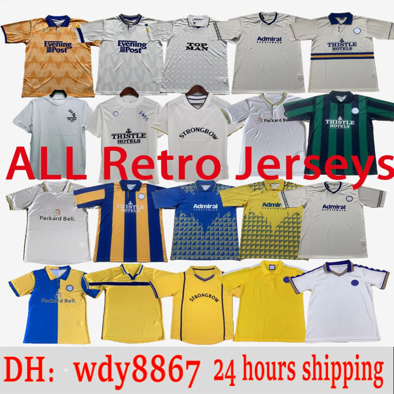 HASSELBAINK LEEDS Retro Soccer Jerseys 1972 78 89 91 95 96 97 98 99 00 01 02 United Classic ancient Football shirt SMITH KEWELL HOPKIN BATTY, Lizilian 1999-2000
HASSELBAINK LEEDS Retro Soccer Jerseys 1972 78 89 91 95 96 97 98 99 00 01 02 United Classic ancient Football shirt SMITH KEWELL HOPKIN BATTY, Lizilian 1999-2000